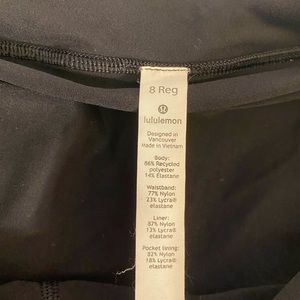 Lululemon pace rival mid rise skirt